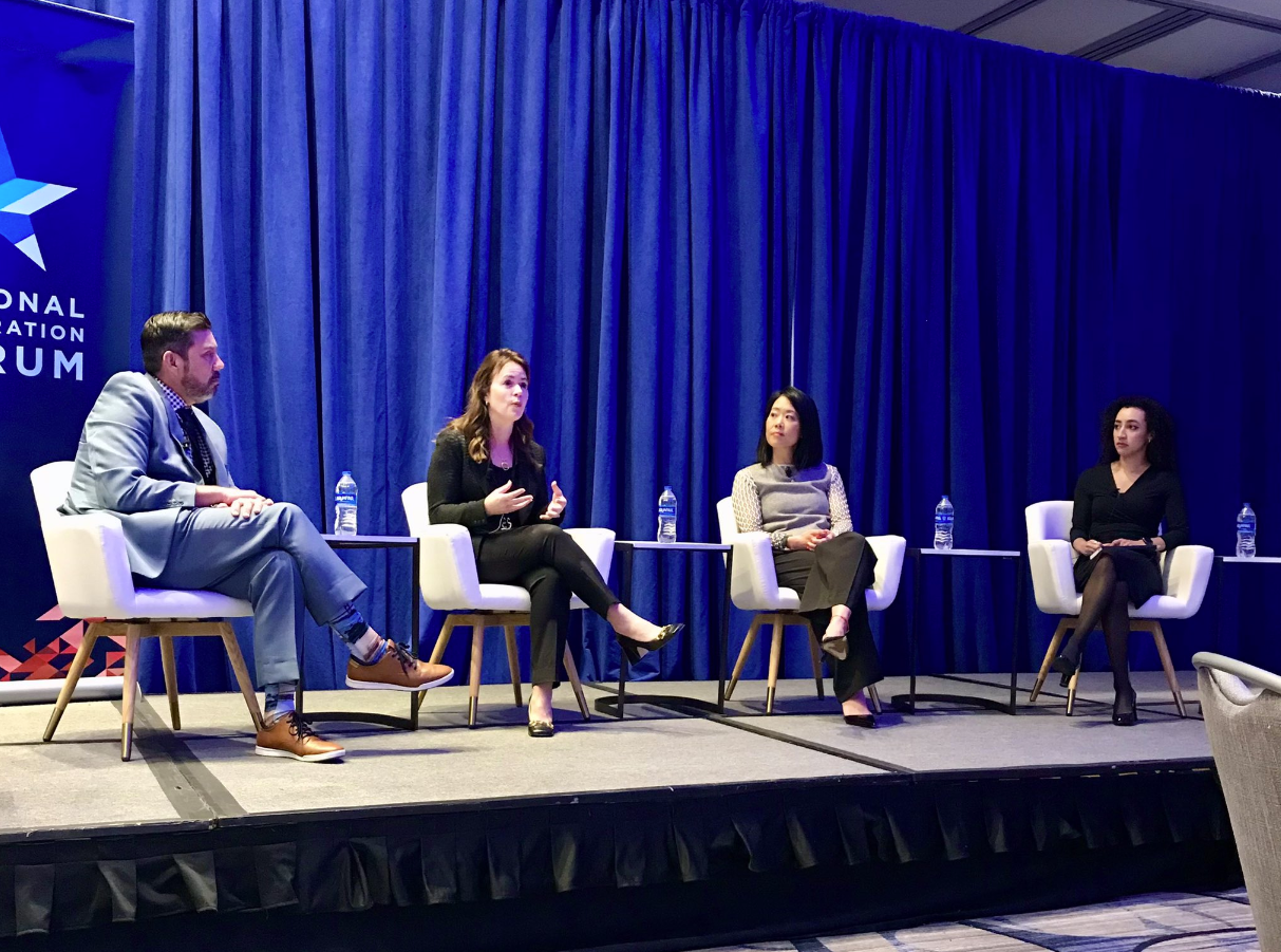 Click on the image to watch
the Leading the Way general session panel: Building a Healthier Border Dialogue (Source: National Immigration Forum)